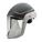 CASQUE RESP À COQUE RIGIDE, PC, JOINT FACIAL STANDARD, VISIÈRE STANDARD, CLIQUET, POUR APR À ÉPURATION D'AIR MOTORISÉ