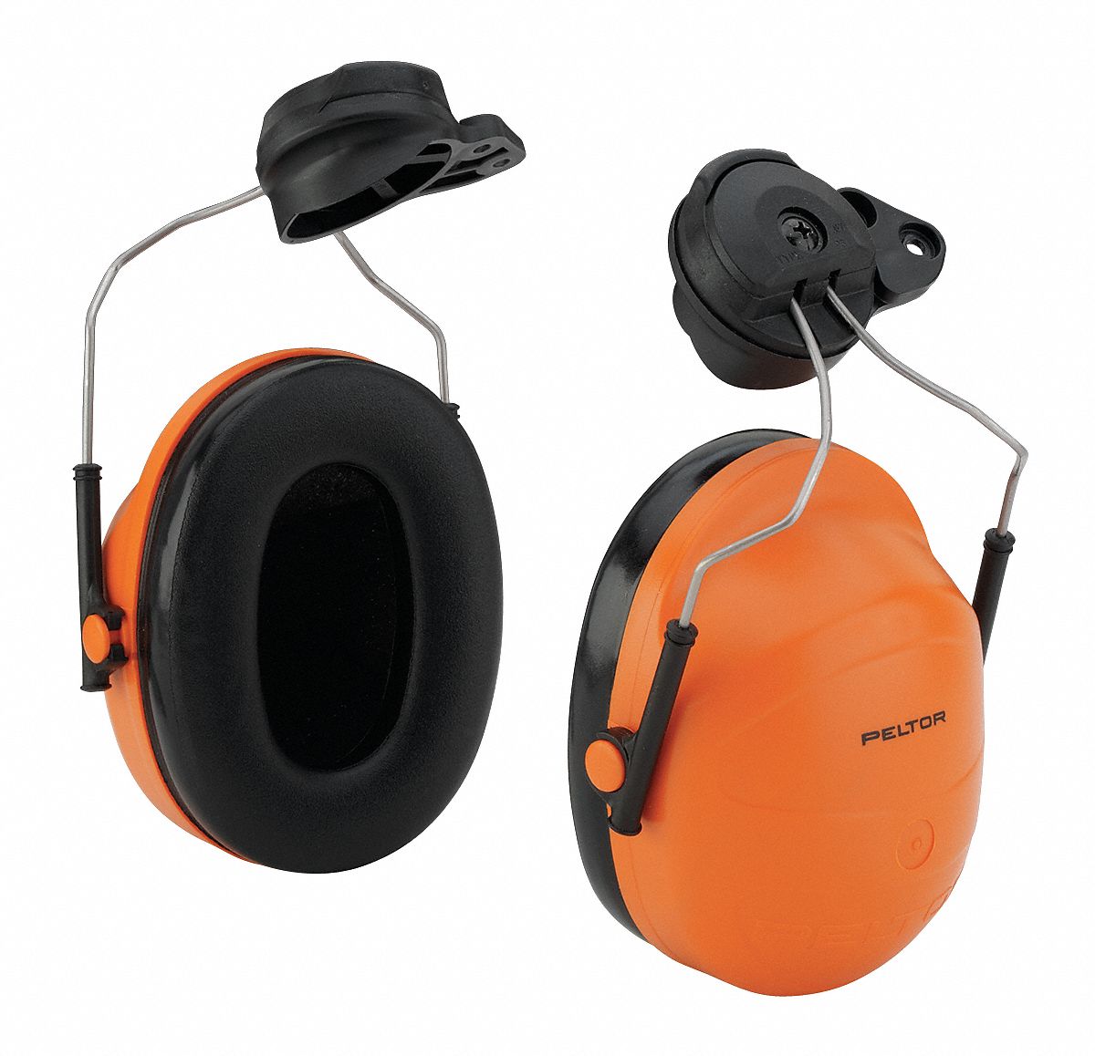 Earmuffs: PAPR-Compatible Earmuff, Passive, 24 dB NRR, Orange