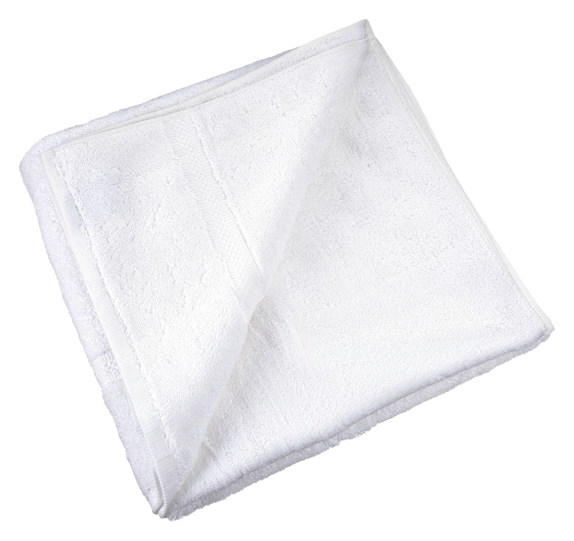 BATH TOWEL,30 X 56 IN,WHITE,PK12