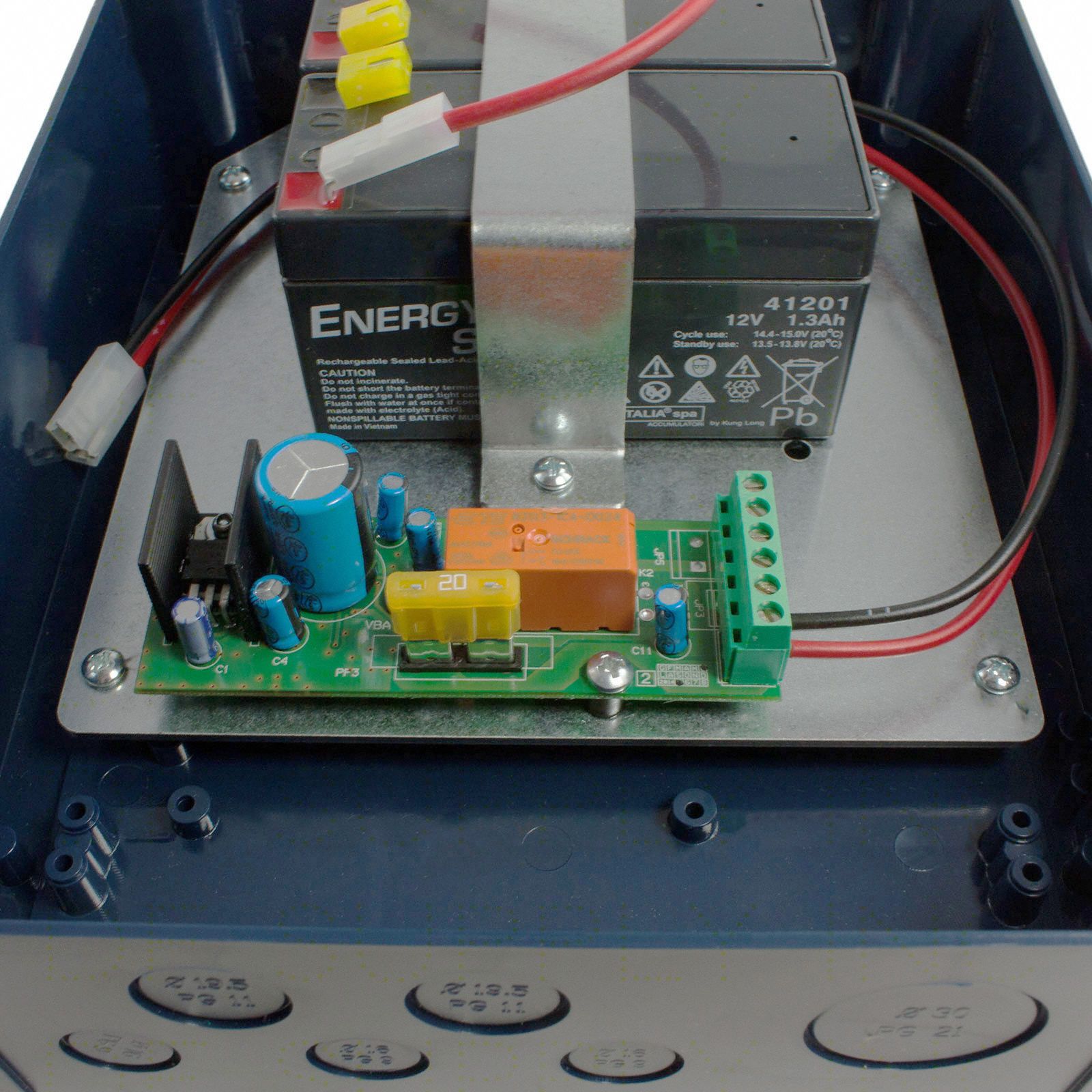 BFT Gate Opener P125002 SBBAT 24v DC Battery Backup Kit Electronics