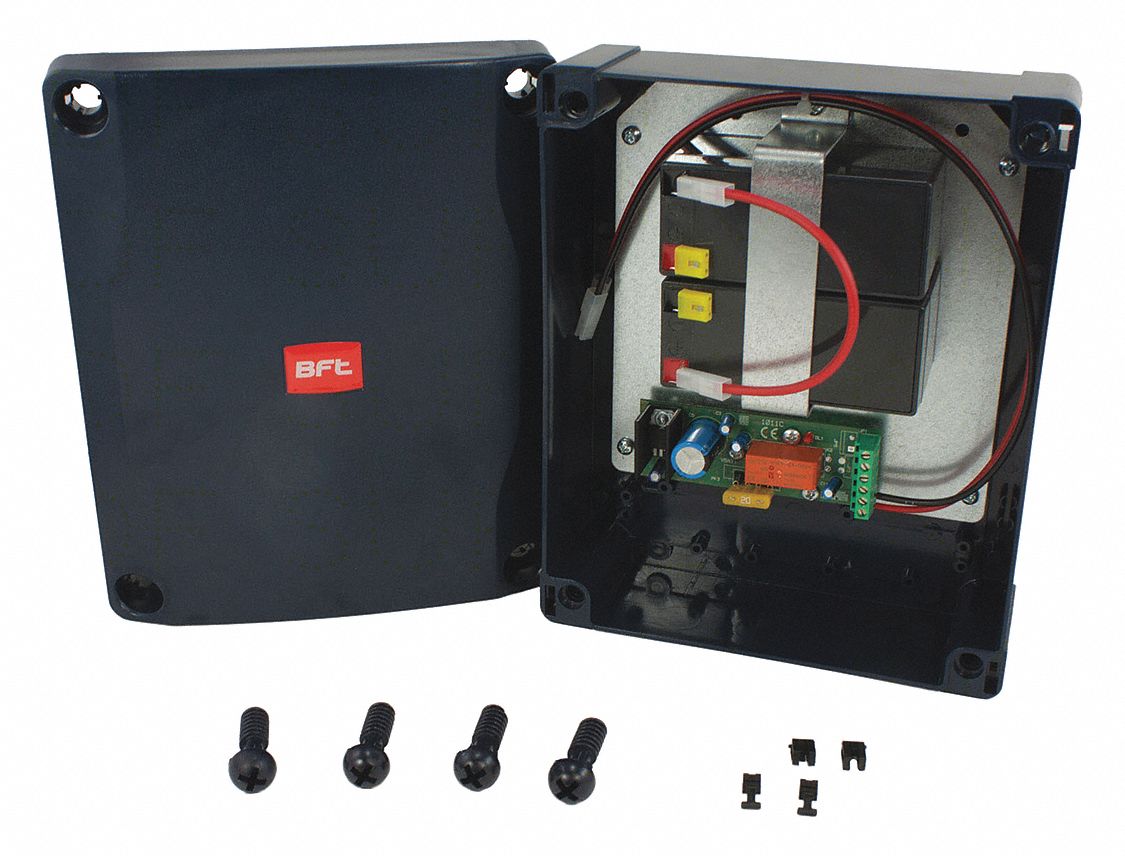 BFT Gate Opener P125002 SBBAT 24v DC Battery Backup Kit Electronics