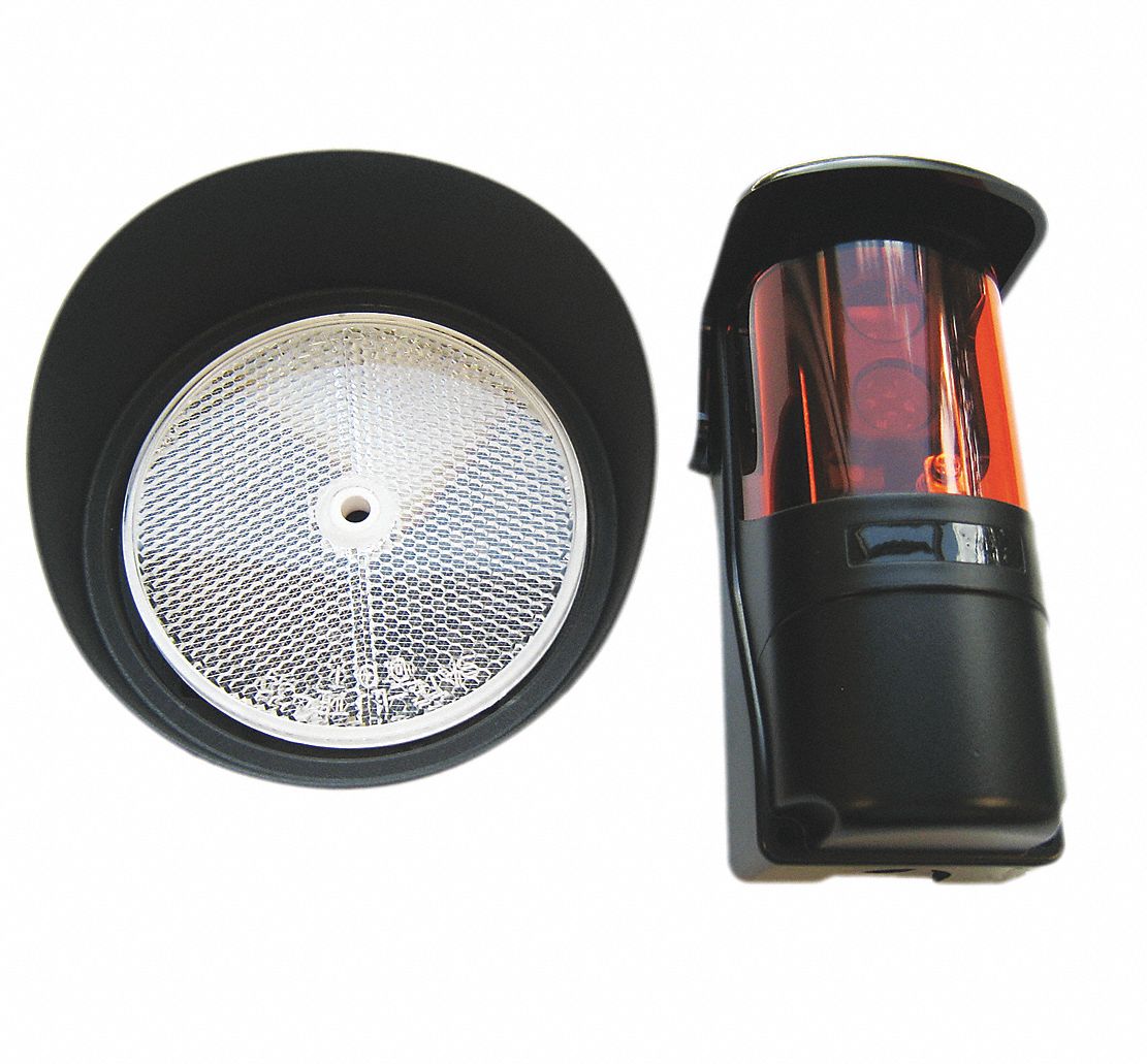 Photocell: For Use With Gate Operators, 4 1/2 in Overall Ht, Black, Photo Eye, Black