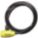CABLE VERROUILL A/CLE DIF 6PIX3/8PO