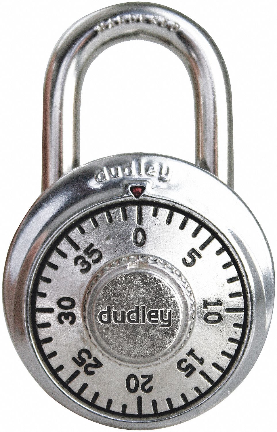 COMBINATION PADLOCK, CSA Z259.11-05 CLASS E4, FRONT DIAL, SHACKLE 3/4 X 1 1/4 IN, STAINLESS STEEL