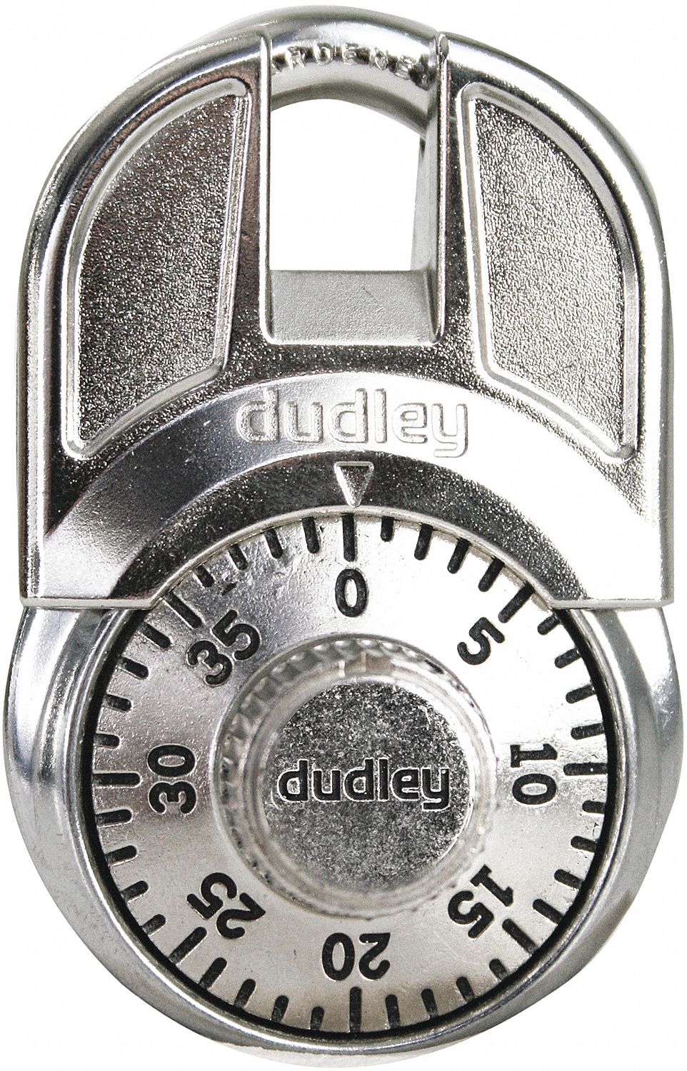 COMBINATION PADLOCK, CSA Z259.11-05, METAL SHROUD, FRONT DIAL, SHACKLE 3/4 X 1 1/4 IN, METAL/STEEL