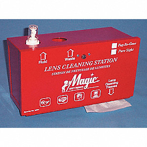 LENS CLEANING DISPENSER, 16 OZ, PURE SIGHT, M60 WIPERS, 760/CASE, 5 X 8 IN SHEET
