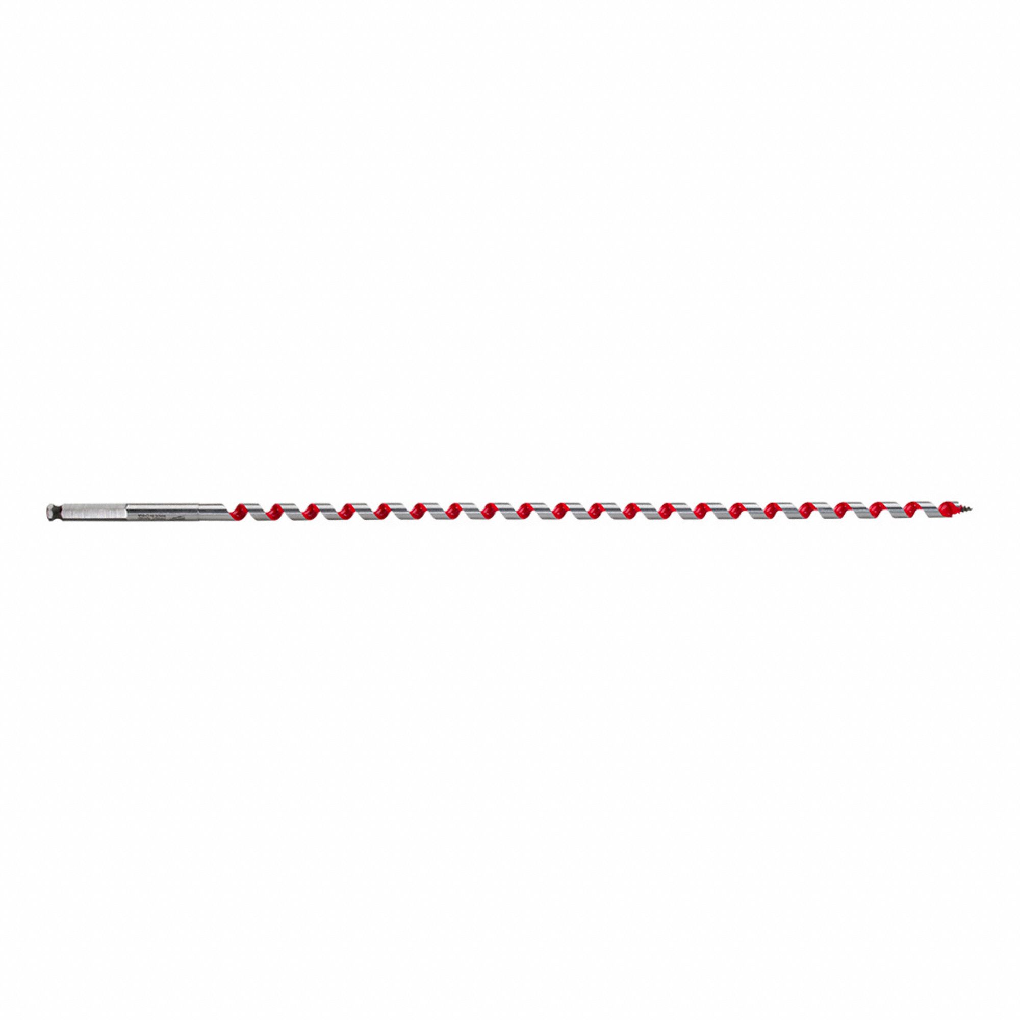SHIP AUGER BIT, 20 °  RAKE, 18 X 3/8 IN, 5/16 IN SHANK, 15 IN FLUTE, PTFE
