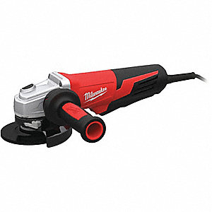 6161-31 Milwaukee 13A 6" Small Paddle Angle Grinder for sale online Red 