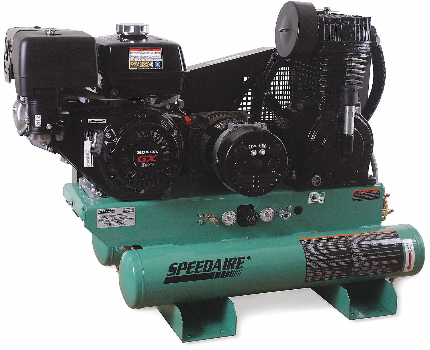 AIR COMPRESSOR/GEN GAS 13HP 3500W