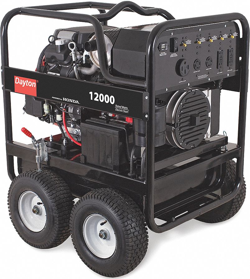 GENERATOR, 12000 RATED WATTS, GAS