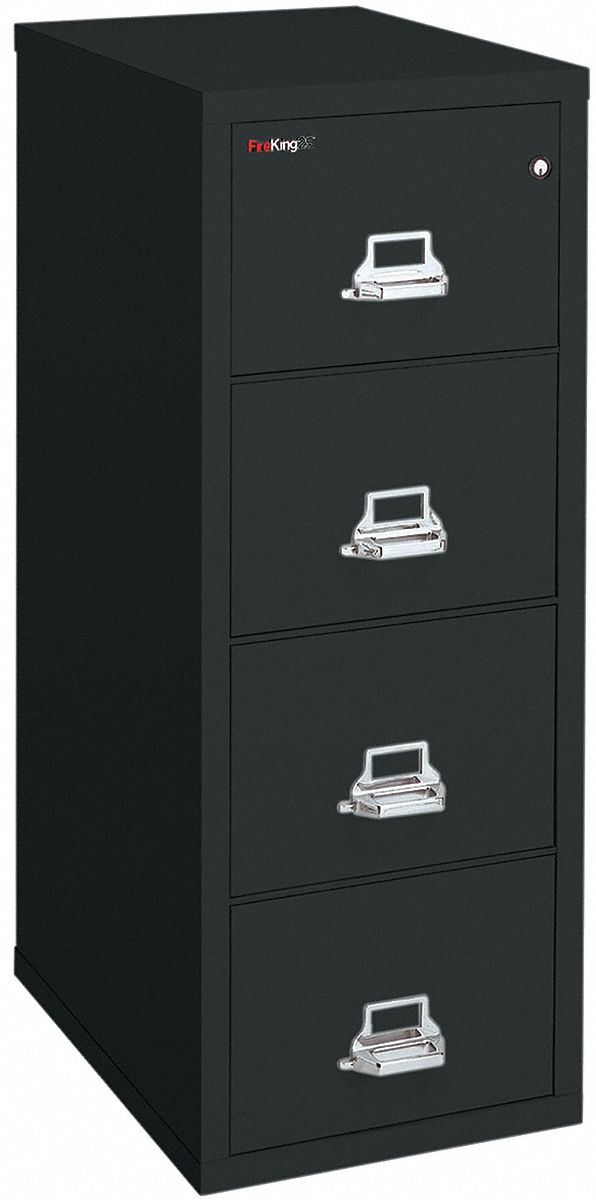 FIREKING Vertical File Fireproof Files, Letter File Size, 4 Drawers