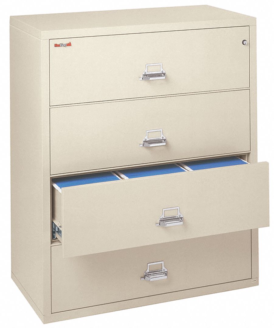 Fireking Lateral File Fireproof Files Letter Legal Size 4 Drawers
