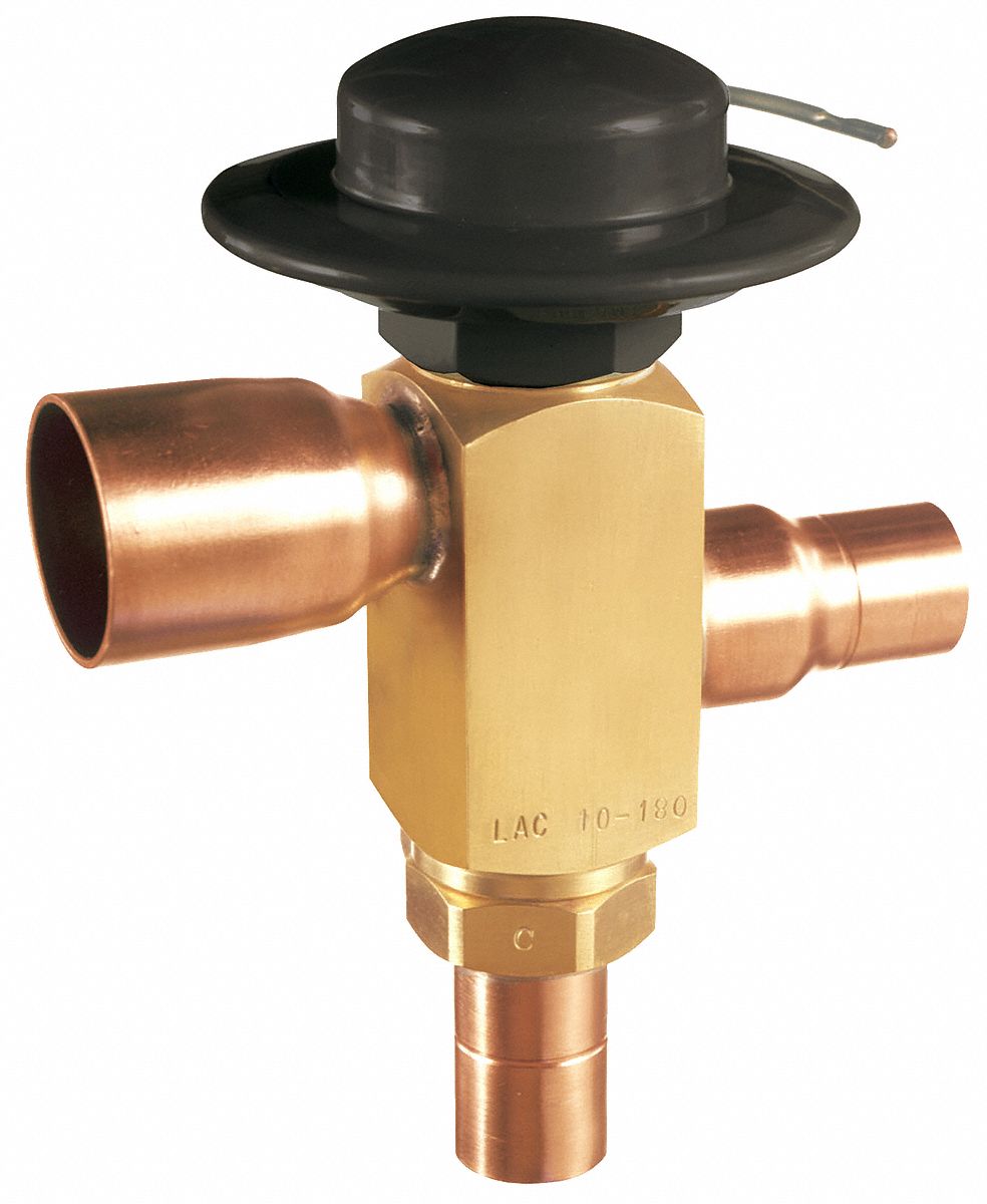 HEAD PRESSURE CONTROL, AUTOMATIC, BRASS/COPPER, ½ IN ODF, FOR REFRIGERATION SYSTEMS