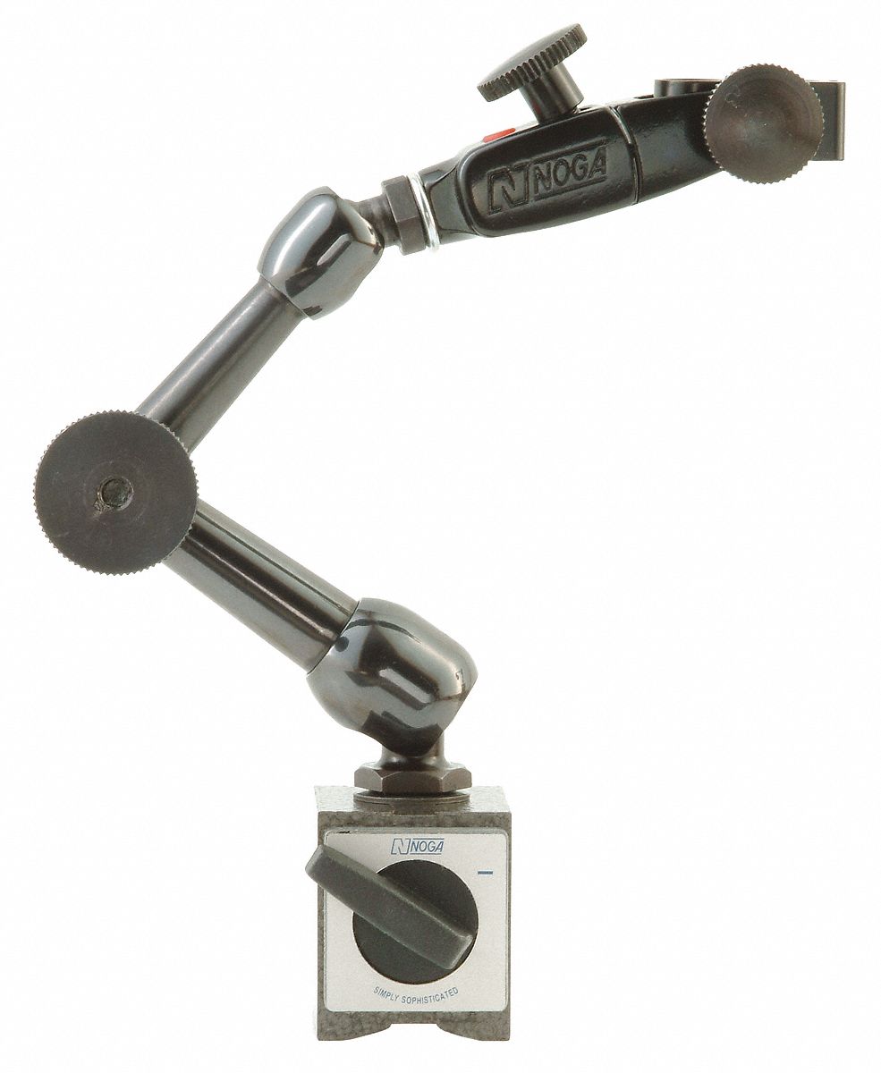 ARTICULATED HOLDER, HOLDING POWER 80 LBS, BASE 7 IN L, 178 MM TOTAL LENGTH, EXTERNAL M5