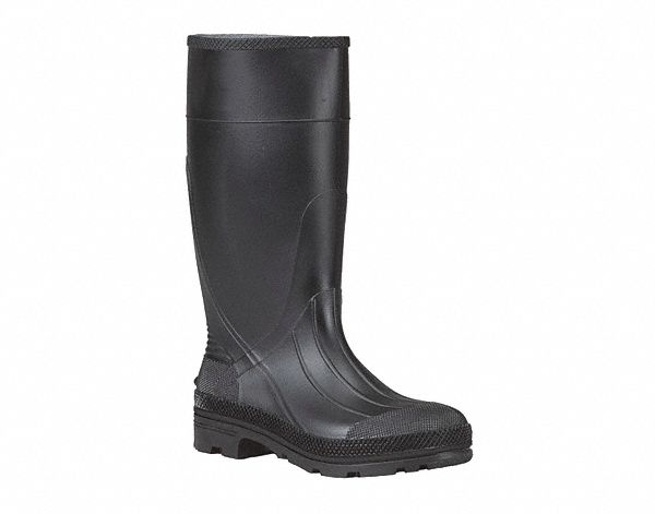 Knee high steel toe cheap boots