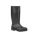 SAFETY BOOTS, MEN'S/KNEE/ERGONOMIC/WATERPROOF/SAFE/STEEL TOE, BLACK, SIZE 14/15 IN H, PVC/EVA/STEEL