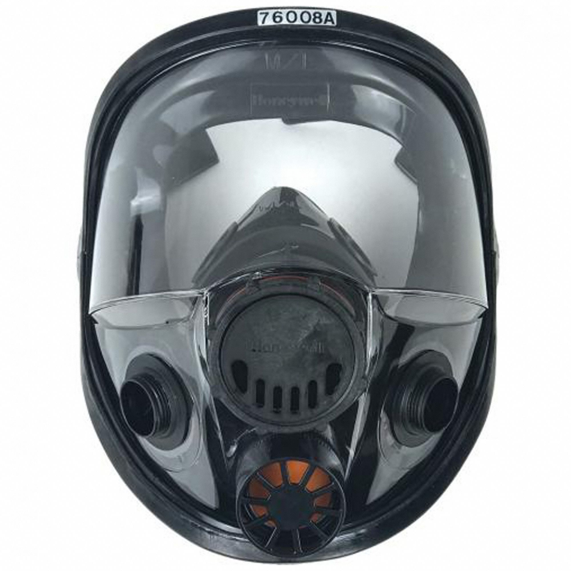 FULL FACEPIECE, SILICONE, THREADED, M/L, 5-PT, HOOK-AND-LOOP, FOR N-SERIES RESPIRATOR