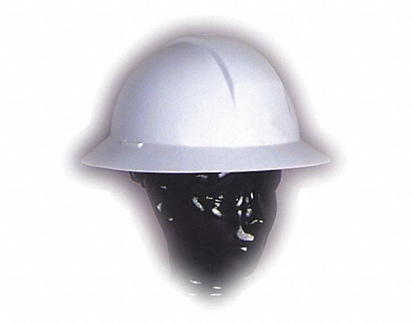 CASQUE DE SÉCURITÉ, CSA Z94.1-2005, TYPE 2, CLASSE E, PEHD, CLIQUET À 6 POINTS, BORD INTÉGRAL, ROUGE