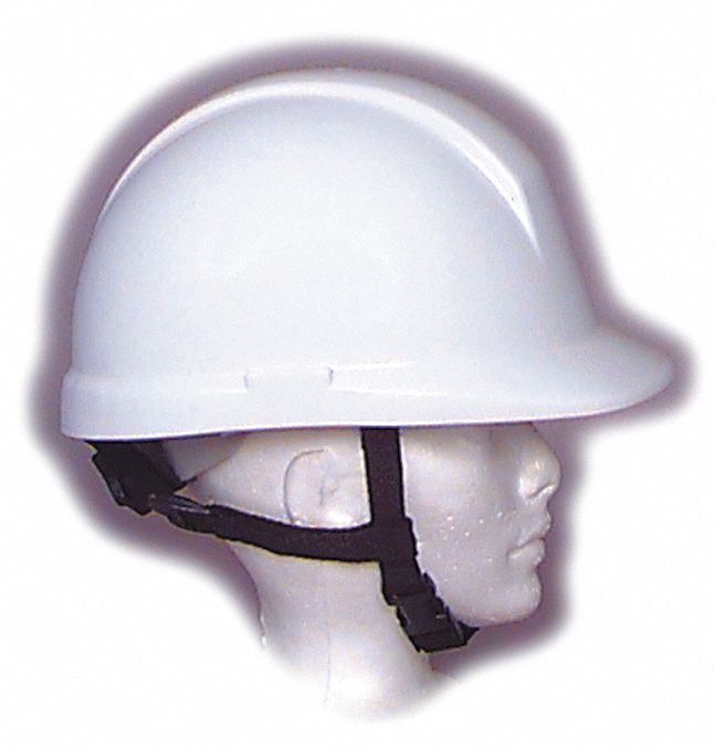 CHIN STRAP, 4-POINT, ELASTIC, BLACK, FOR NORTH HARD HATS