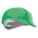 BUMP CAP, HDPE, 4-POINT PINLOCK SUSPENSION, FRONT BRIM, GREEN