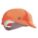 BUMP CAP, HDPE, 4-POINT PINLOCK SUSPENSION, FRONT BRIM, ORANGE