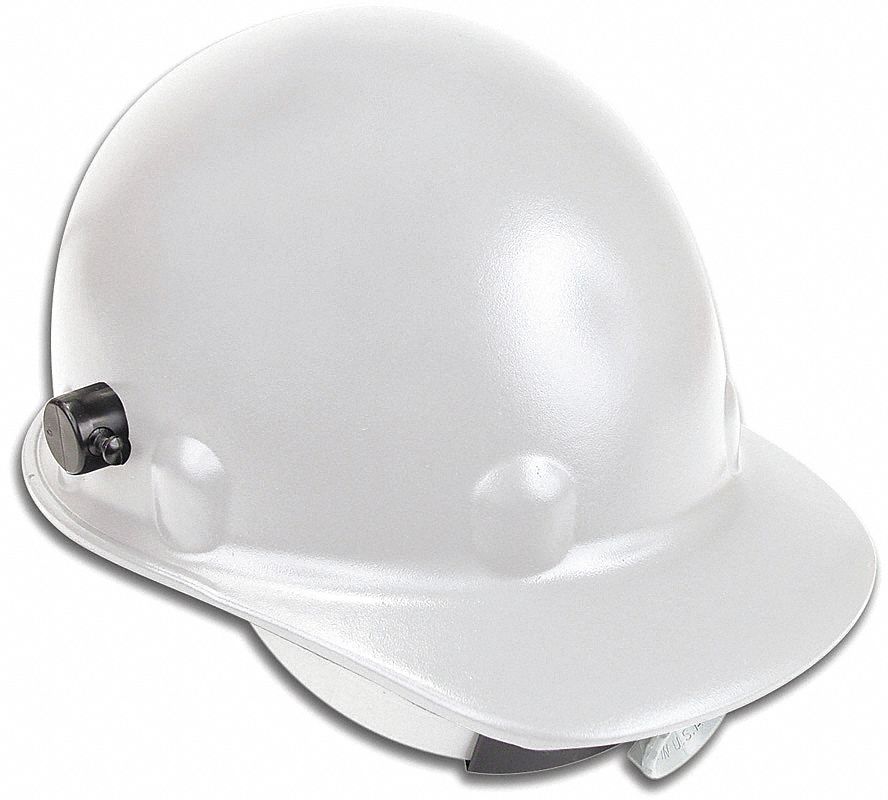 CASQUE DE SÉC.,QUICK-LOK/CLQT À 8PNTS,CSA CLS C/TYPE 2/RÉVERSIBLE,BLC,TLE 6½ À 8,FBR VR