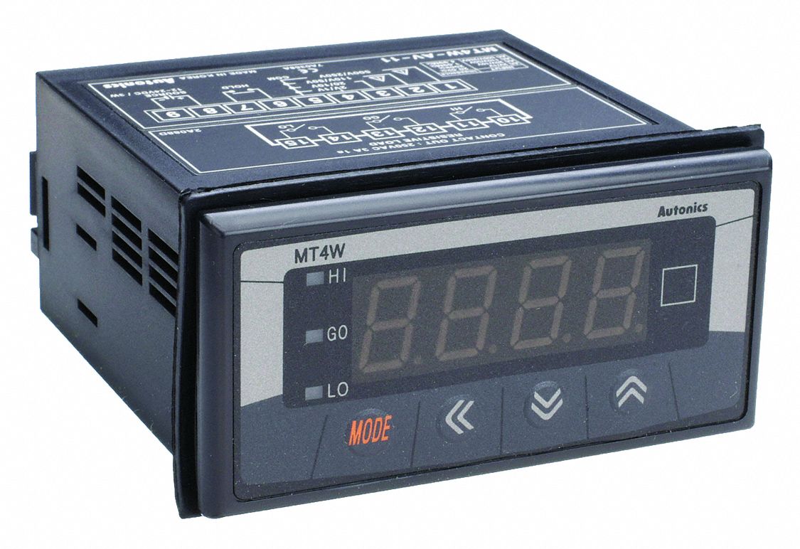 1/8 DIN MULTI-PANEL METER AC VOLTS