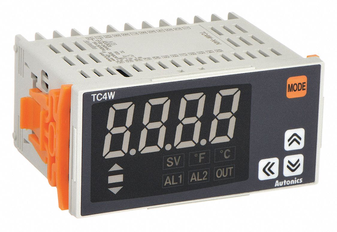 AUTONICS, Digital Panel Mount Thermometer 11Y551TC4WN4N Grainger