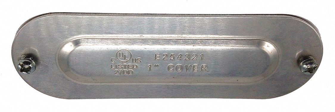 11Y593 - Conduit Body Cover 1 in Diecast Aluminum