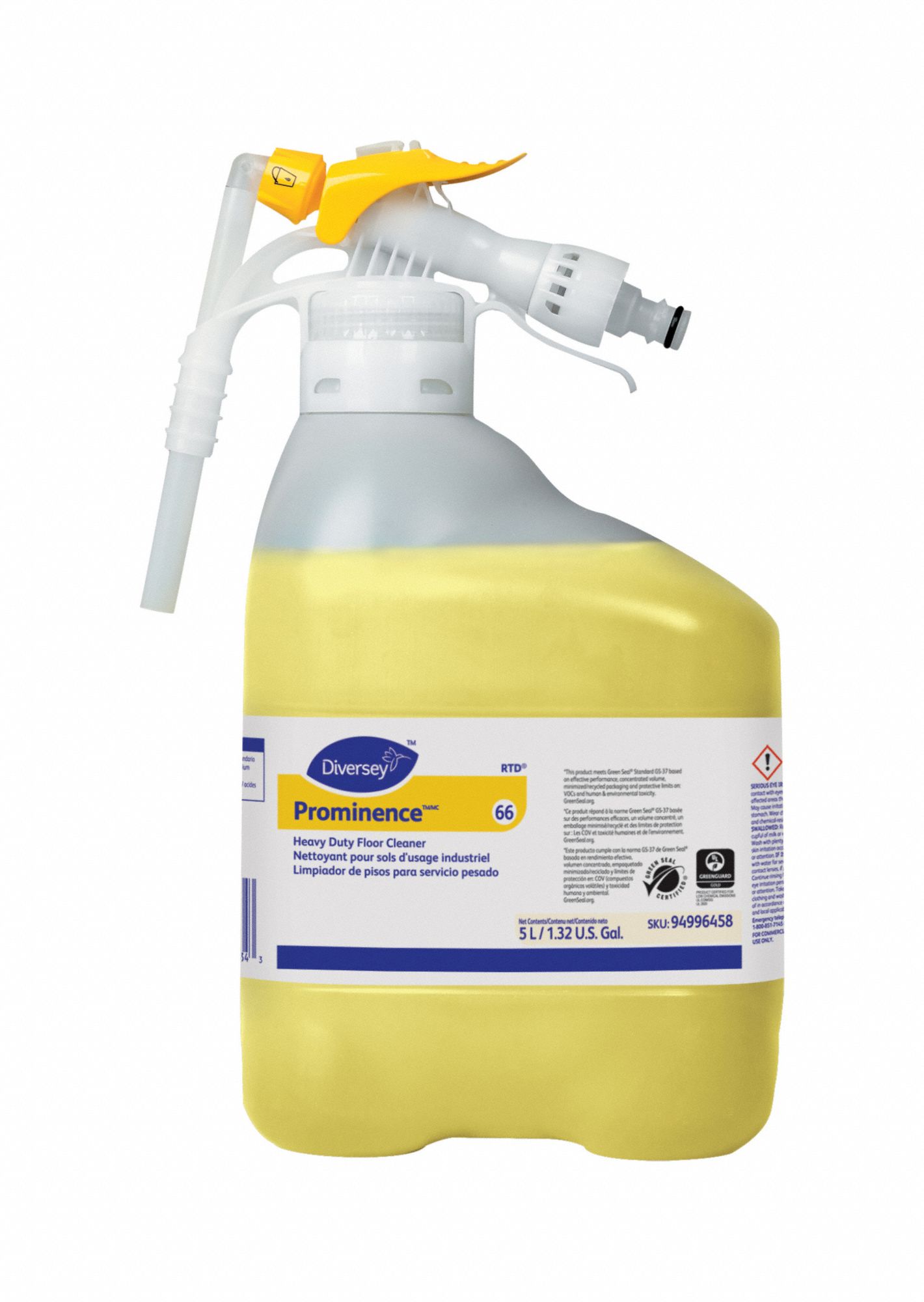 DIVERSEY, Prominence, 66, Floor Cleaner 11Y60594996458 Grainger