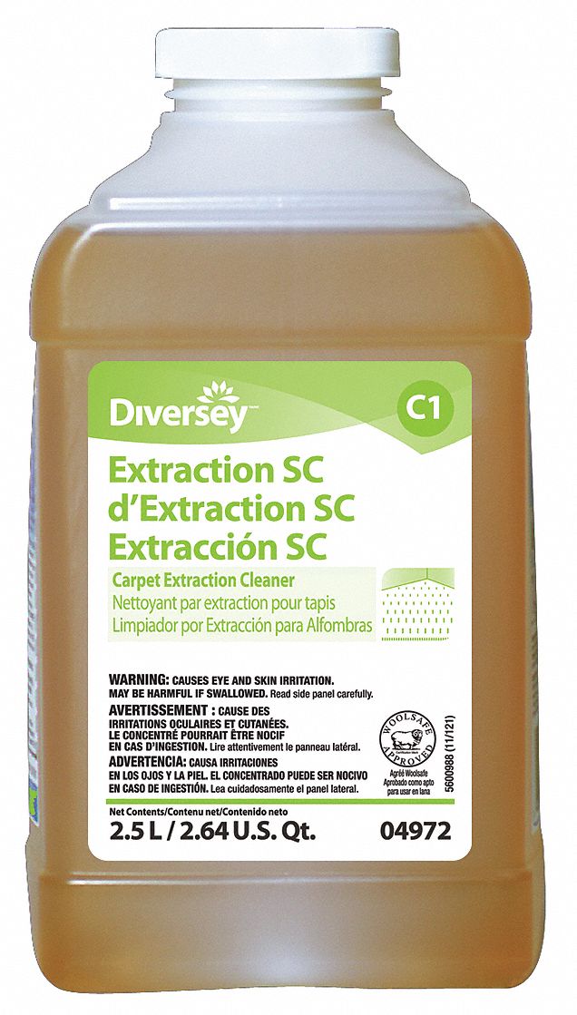 DIVERSEY Carpet Extraction Cleaner For Use With JFill Chemical