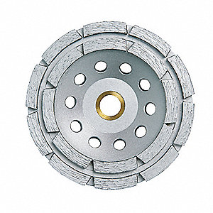 DIAMOND SAW BLADE, SEGMENTED, 7 IN, ⅝ TO 11 IN ARBOUR, DRY, 8730 RPM, FOR STANDARD SAWS
