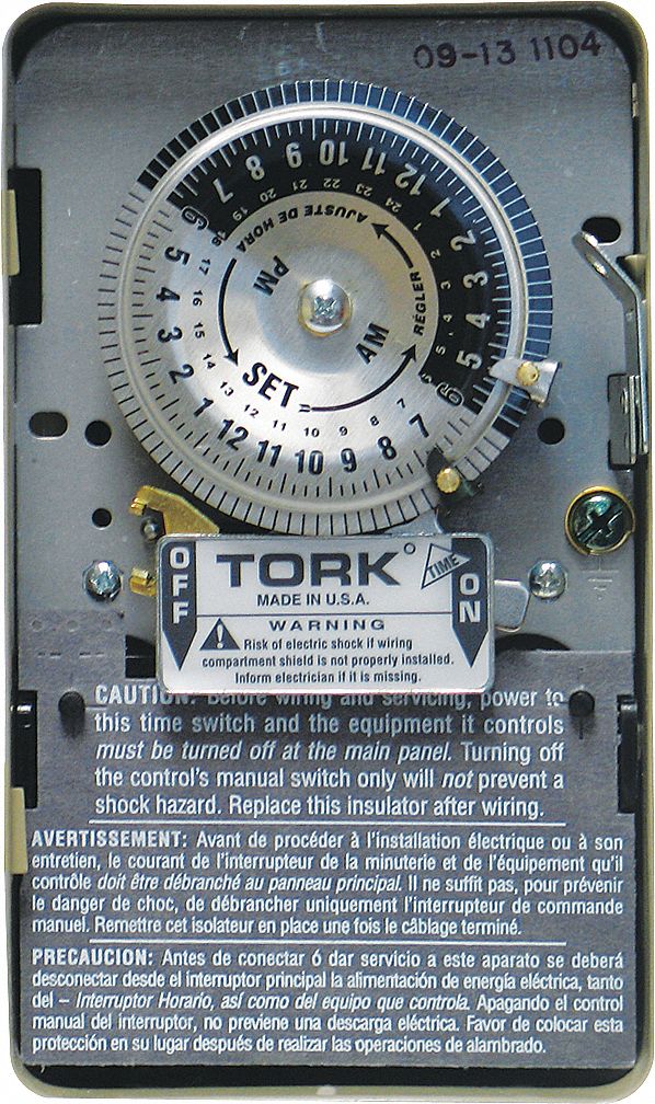 TIMER 24HR 208-277V DPST 40A NEMA1