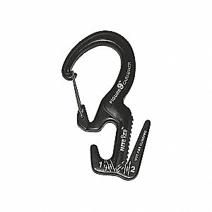 CARABINER FIG 9 WITH ROPE LGE