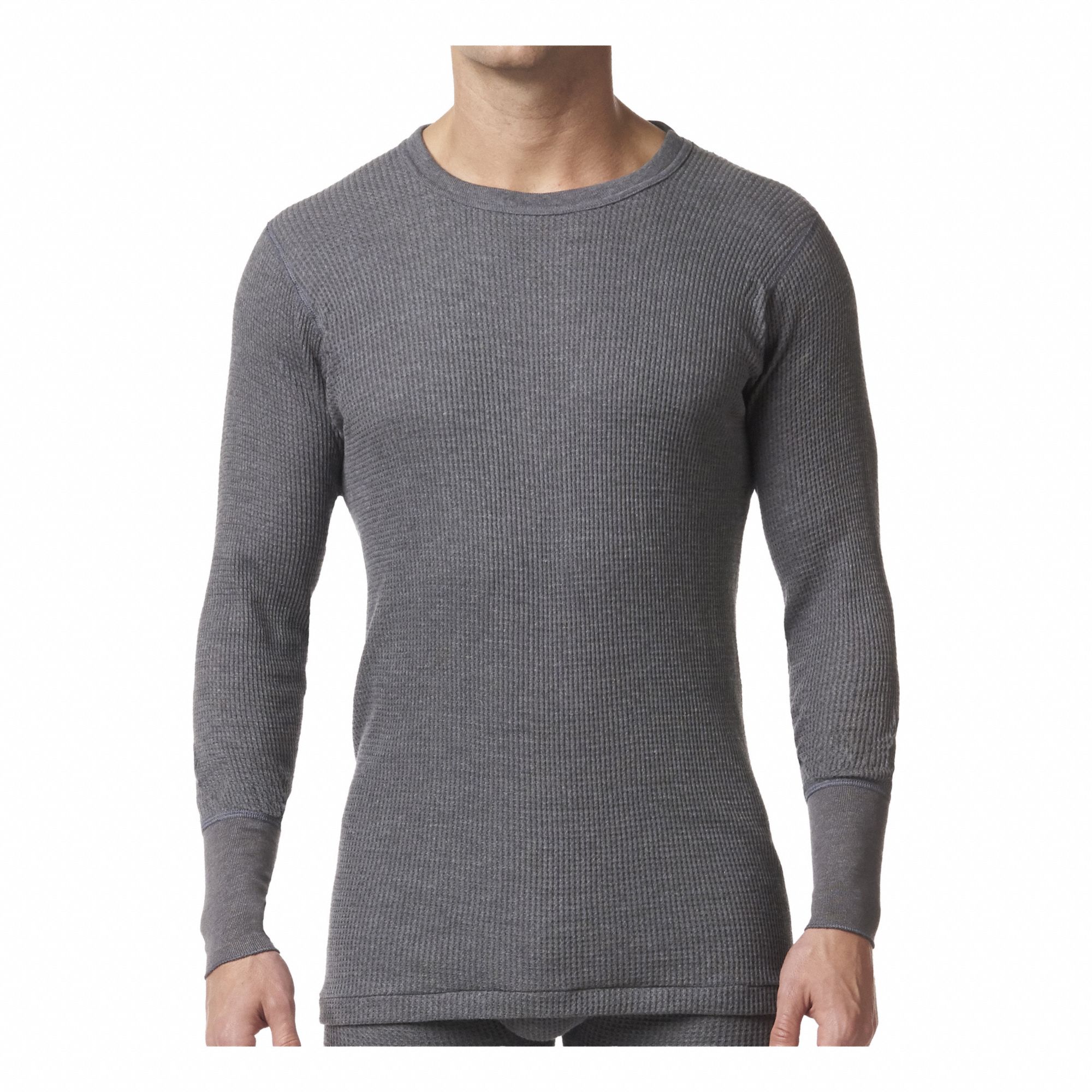 STANFIELD'S LIMITED MEN'S BLACK THERMAL UNDERWEAR/LONG JOHNS, SIZE M,  COTTON/POLYESTER, 210 G/SQ M - Thermal Underwear - NVT6622-572M