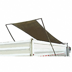 TRUCK TARP, ROLL UP, TAN, 14 X 7 FT 4 IN, CANVAS