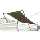 TRUCK TARP, ROLL UP, TAN, 16 X 7 FT 4 IN, CANVAS