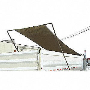 TRUCK TARP, ROLL UP, TAN, 16 X 7 FT 4 IN, CANVAS