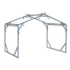 WELDING TENT FRAME, SITEPRO W-88, COLLAPSIBLE, 8 X 11 X 6 FT, GALVANIZED STEEL