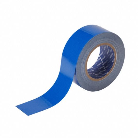 Brady 104314 ToughStripe Floor Marking Tape, 2 in x 100 ft, Blue