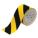 FLOOR MARKING TAPE, GENERAL PURPOSE, STRIPED, BLACK/YELLOW, 3 IN X 100 FT, 8 MIL THICKNESS
