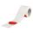 FLOOR MARKING TAPE, CIRCLE, SOLID, RED, NO LEGEND, 3½ IN, 8 MIL THICKNESS, BRADY, TOUGHSTRIPE
