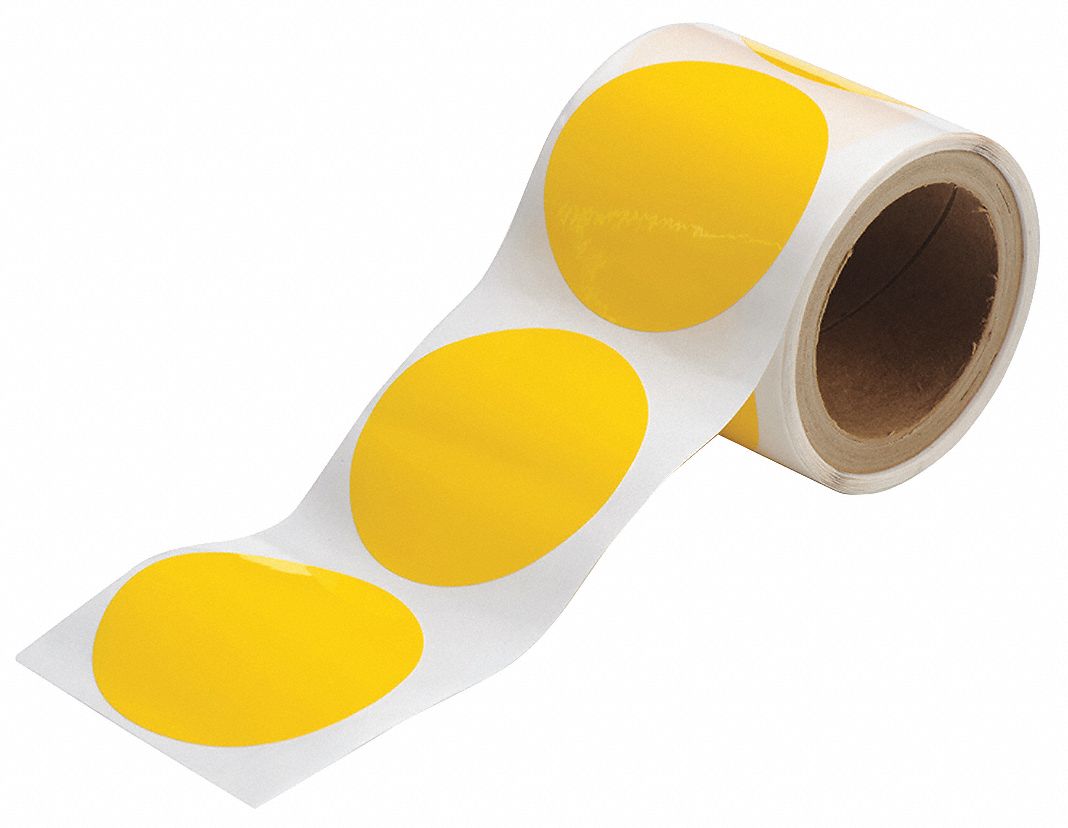 Circle, Solid, Floor Marking Tape 11Z128104403 Grainger