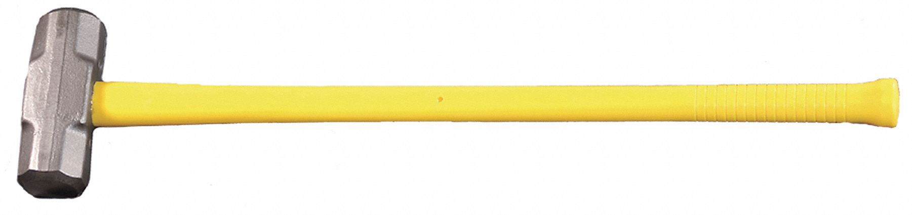 Double Face Sledge Hammer, 10 lb. Head Weight, 2-1/2" Head Width, 34" Overall Length