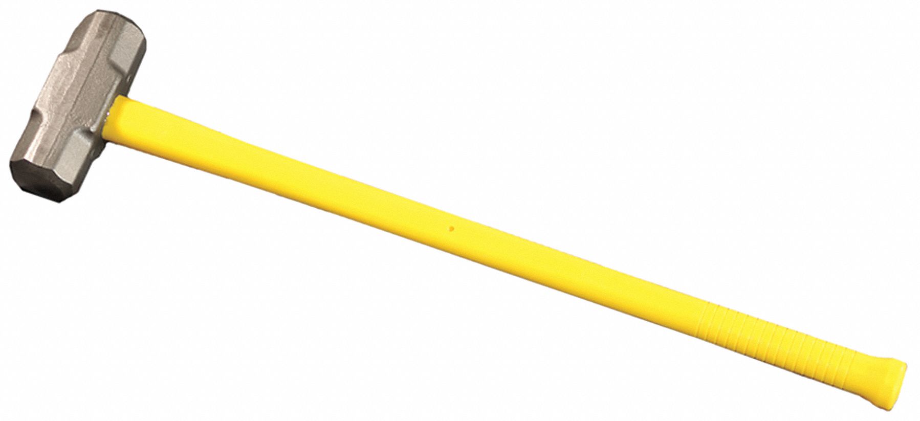 Double Face Sledge Hammer, 12 lb. Head Weight, 2-5/8" Head Width, 34" Overall Length