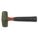 DRILLING HAMMER, STEEL, FIBREGLASS HANDLE, 3 LB HEAD WT, ROUND SHAPE, STEEL