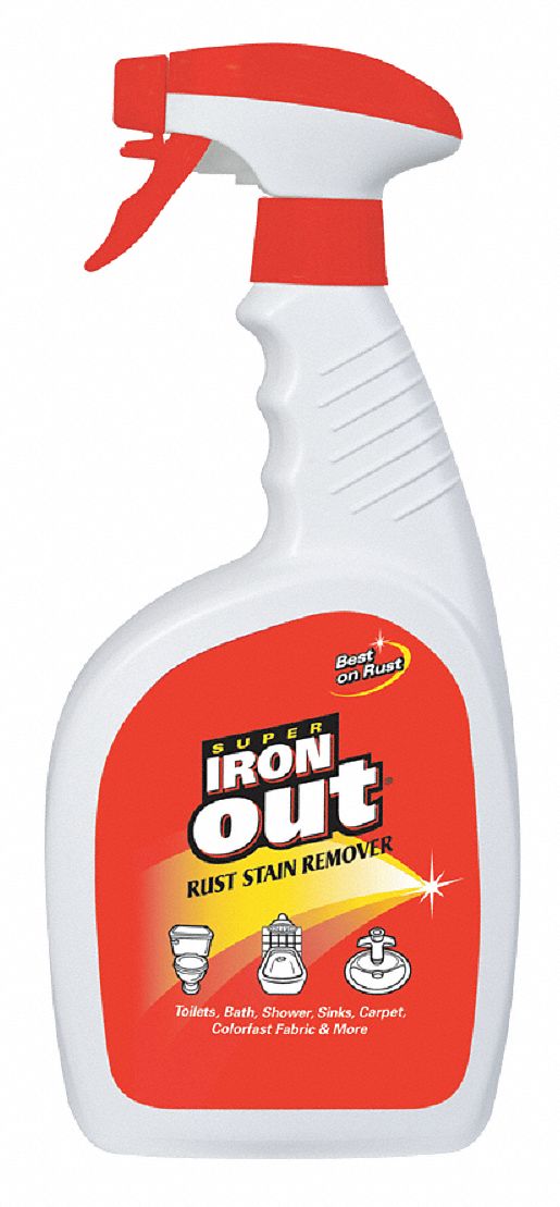 IRON OUT, Trigger Spray Bottle, Ready to Use, Rust Stain Remover