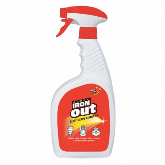 IRON OUT, Trigger Spray Bottle, Ready to Use, Rust Stain Remover