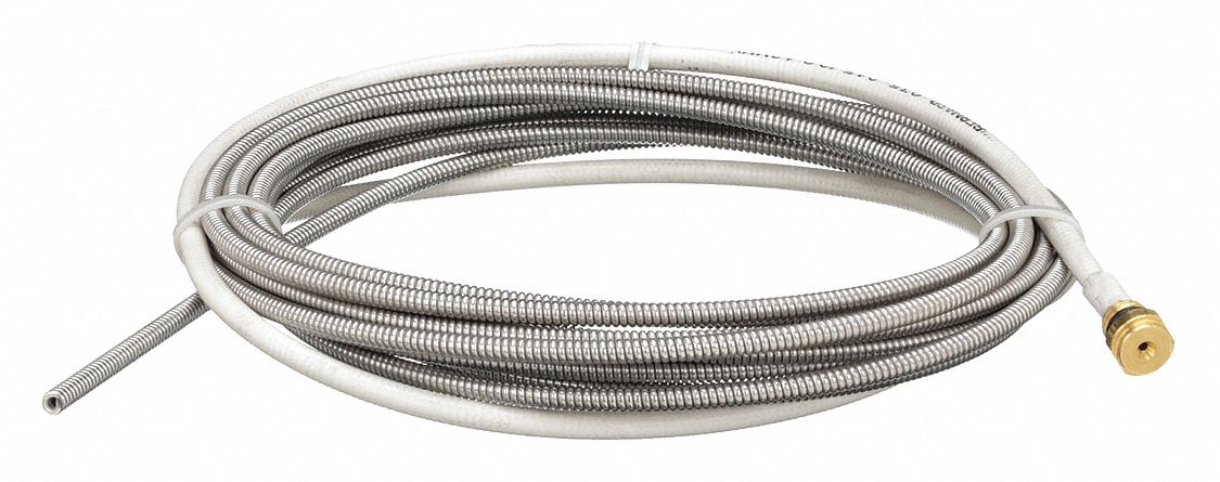 EZ FEED LINER, 0.045 IN X 15 FT CABLE LENGTH, STEEL