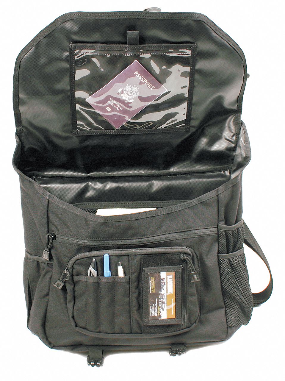 Archivist Calfskin Briefcase - Black